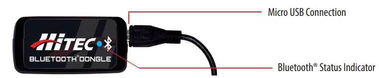 Hitec RDX2 Pro Battery Charger - Micro USB Connection