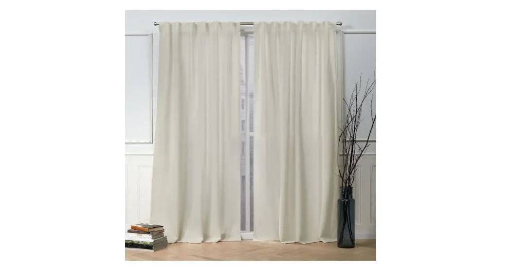 Nicole Miller Yc013584dsnmf1 Light Filtering Back Tab Curtain Panel Pair Instruction Manual