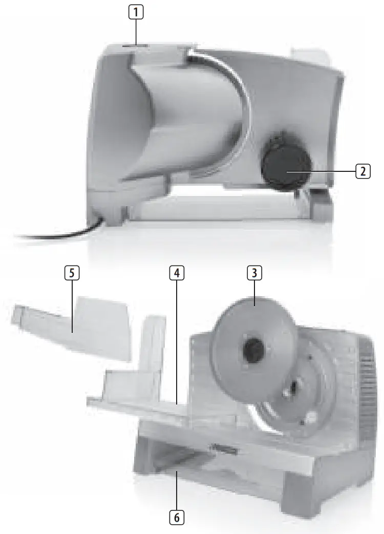 PRINCESS 492988 Cutting Machine - fig 1