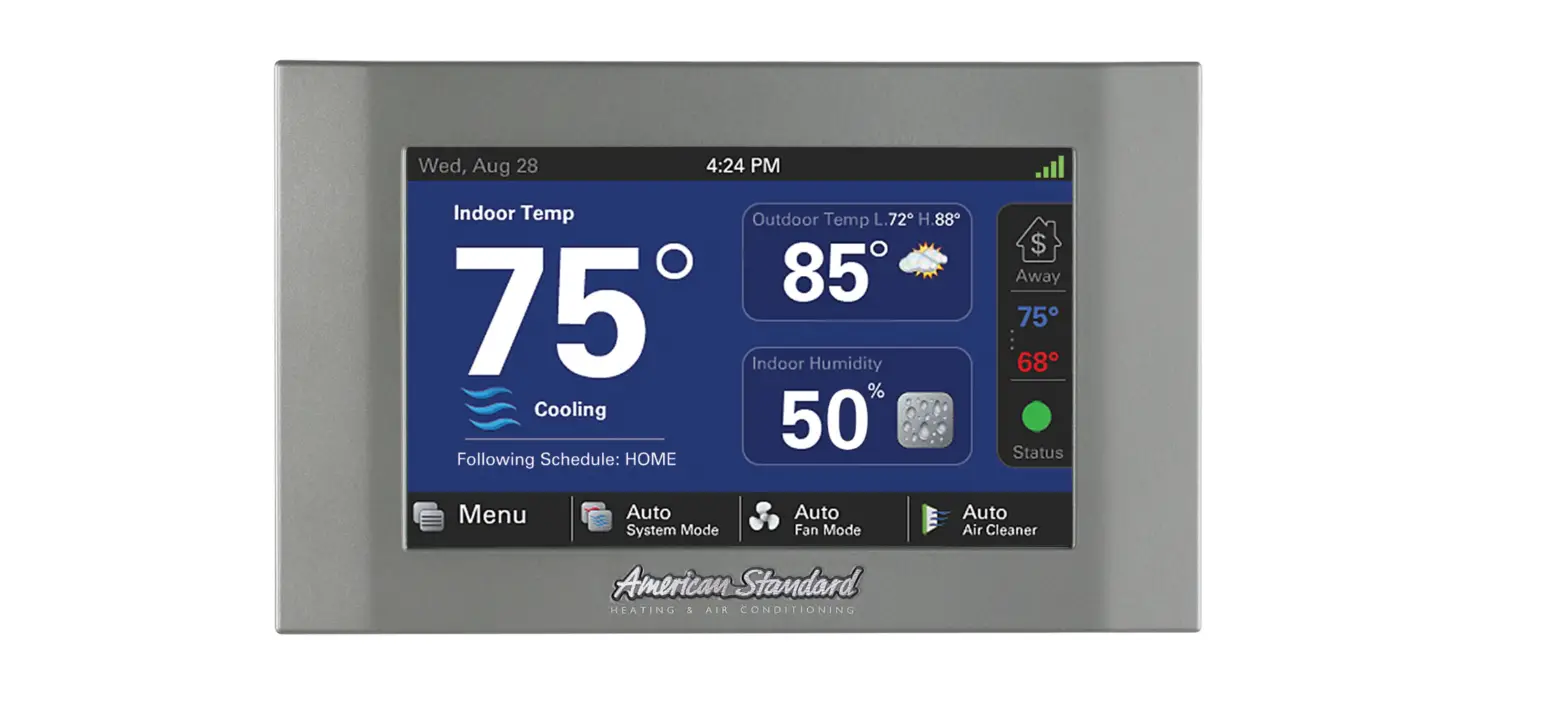 American Standard Gold 824 Smart Thermostat User Manual
