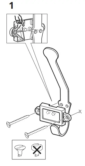 IKEA 60347079 KARTOTEK Hook -fig1