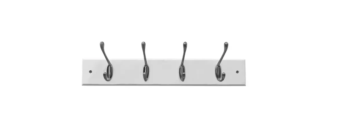 Style Selections 24146tnxlg 4-hook 18.11-in X 2.76-in H White Decorative Wall Hook Instruction Manual
