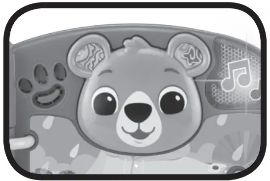 vtech Four Seasons Dress Up Book - Bear Button