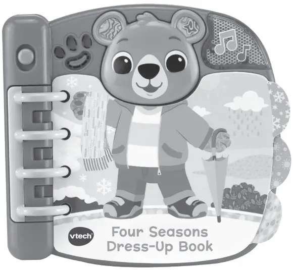 vtech Four Seasons Dress Up Book