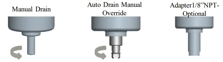 ASCO 342 Series ST Steel Version Filter Regulator-