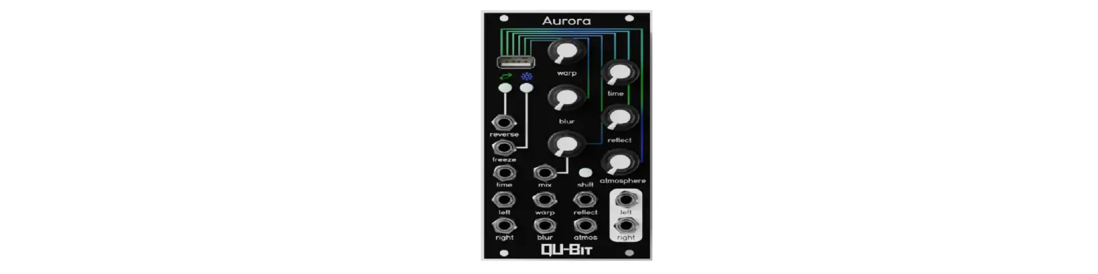 Qu-bit Electronix Aurora V161 Eurorack Spectral Reverb User Guide Qu-bit Electronix Aurora V161 Eurorack Spectral Reverb User Guide