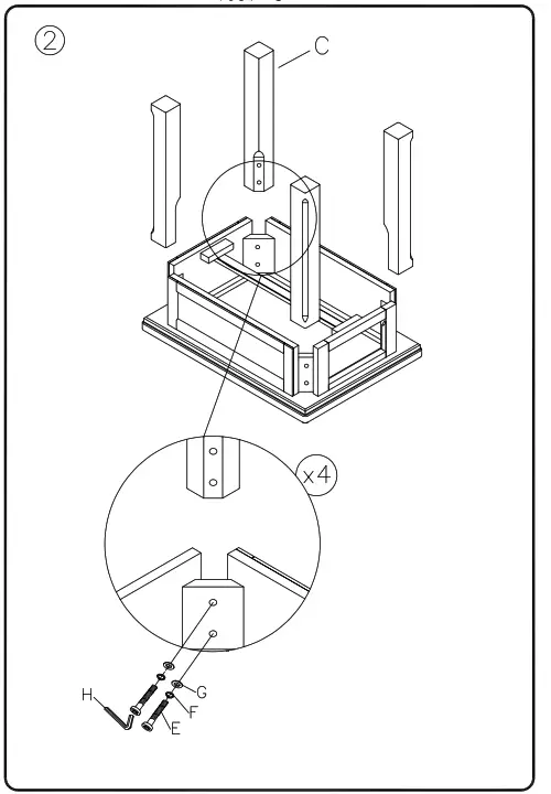 ASHLEY T6973 Porter Chairside End Table - 2