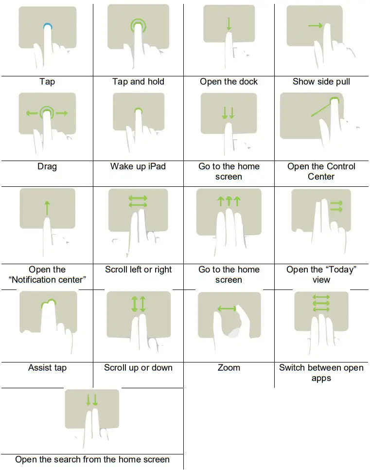 Choetech BH 013 Wireless Keyboard Case with Touchpad - Touchpad functio