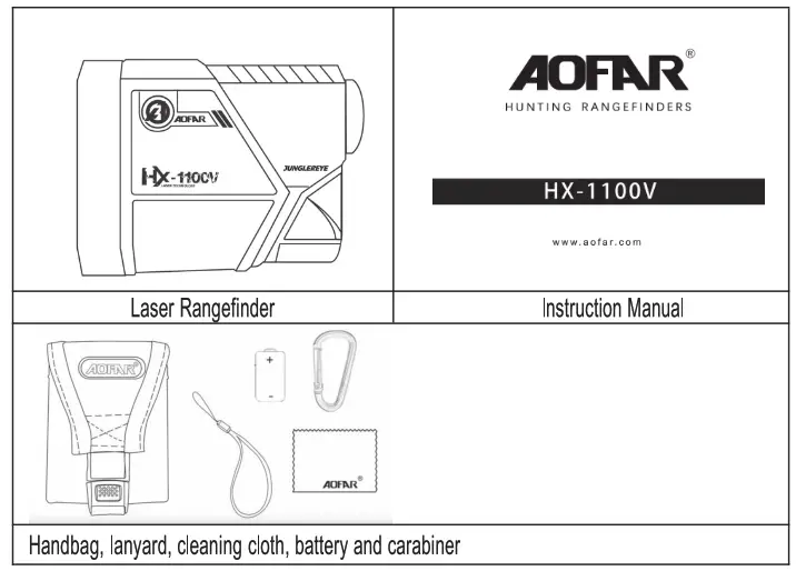 AOFAR HX-1100V Range Finder - 8