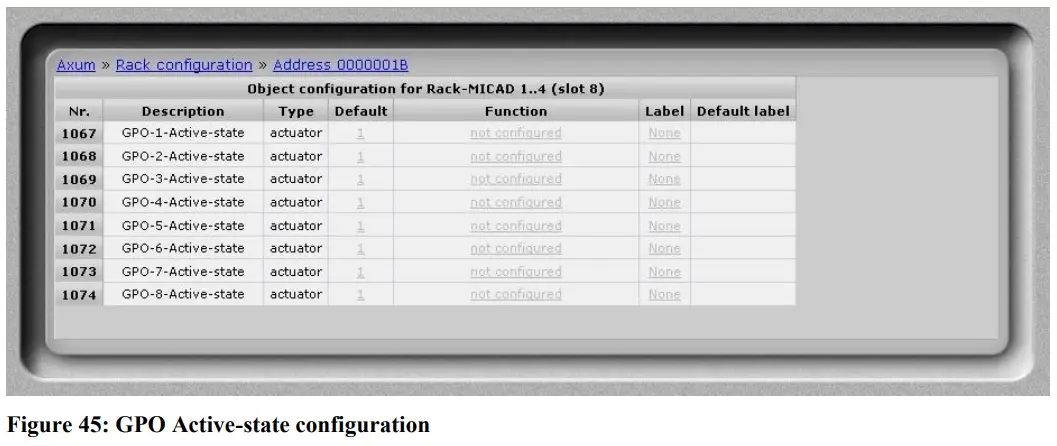 D R AXUM Digital Audio Mixing System - Figure45