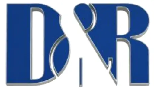 D R logo
