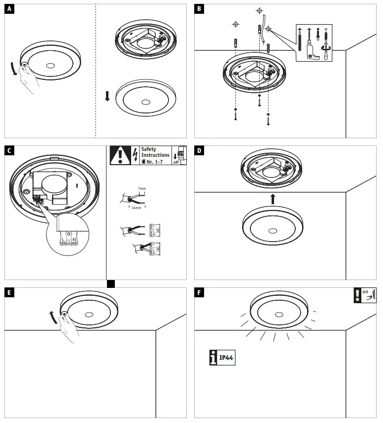 Paulmann 945.27 LED Ceiling Light - fig 2