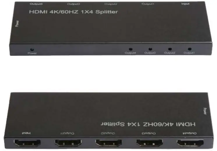 SECOMP 14.01.3557 HDMI Splitter Ultra Slim 4-Way