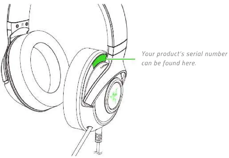 RAZER KRAKEN X USB Digital Gaming Headset - coverage