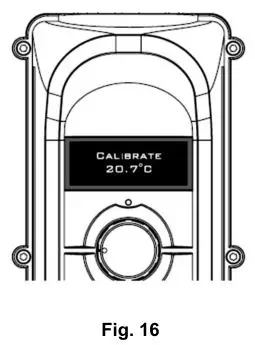 Elecro Evolution 2 Pool Heater - Calibrate temperature