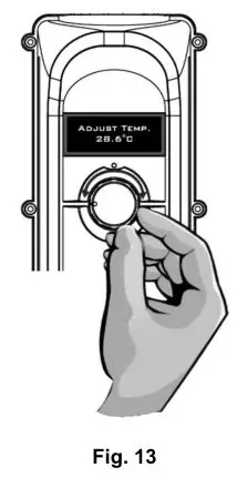 Elecro Evolution 2 Pool Heater - Set point