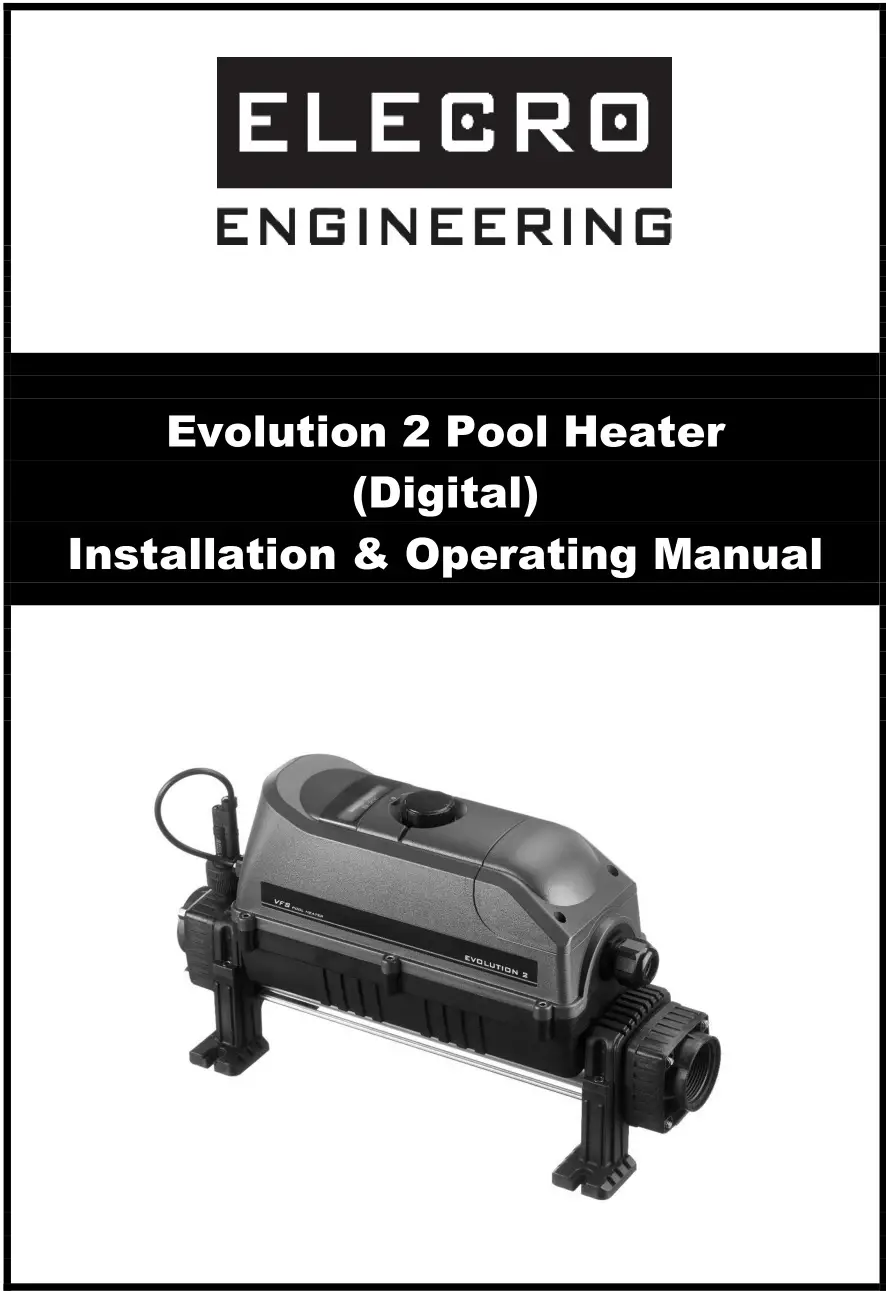 Elecro Evolution 2 Pool Heater User Manual