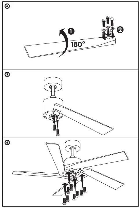 arte confort VIOLETA Cutting Edge Ceiling Fan - Fig2