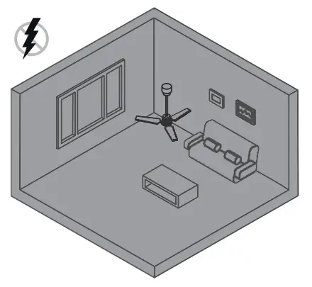 arte confort VIOLETA Cutting Edge Ceiling Fan - REMOTE CONTROL1