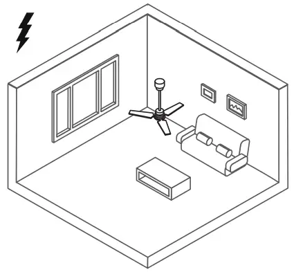 arte confort VIOLETA Cutting Edge Ceiling Fan - REMOTE CONTROL17
