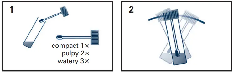MEGACOR FASTest PARVO Strip - COLLECTION AND PREPARATION