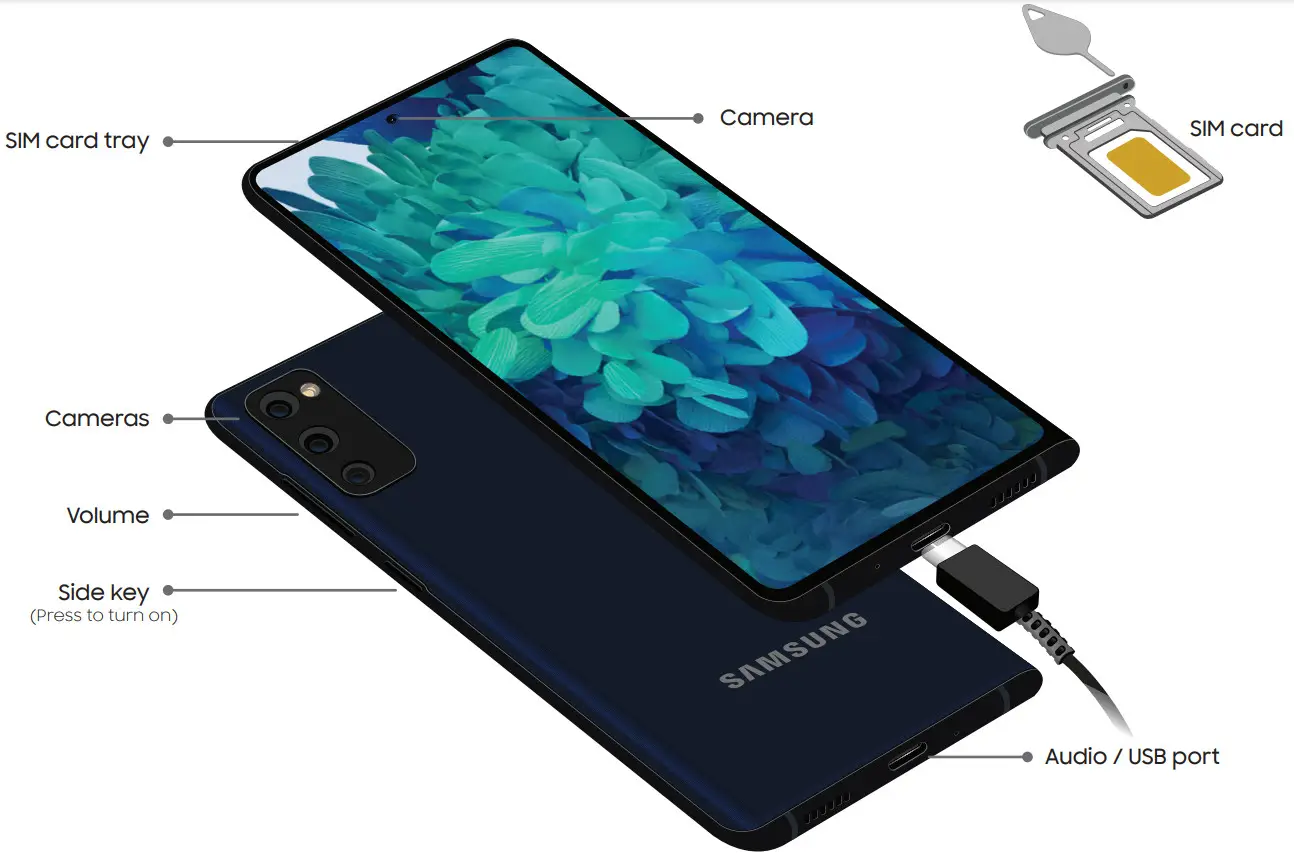 SAMSUNG Galaxy S20 FE 5G - About your phone