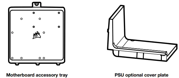 CORSAIR 5000D Airflow Mid Tower PC Case -- ACCESSORIES