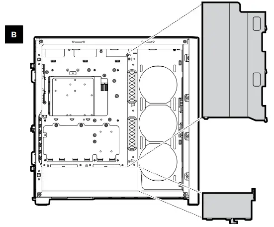 CORSAIR 5000D Airflow Mid Tower PC Case -- REMOVING2