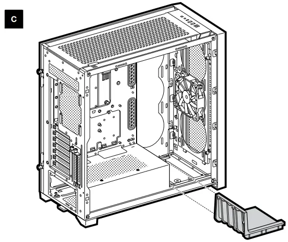 CORSAIR 5000D Airflow Mid Tower PC Case -- REMOVING3