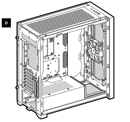 CORSAIR 5000D Airflow Mid Tower PC Case -- REMOVING4