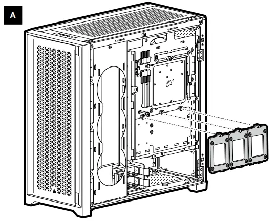 CORSAIR 5000D Airflow Mid Tower PC Case -- SSDS