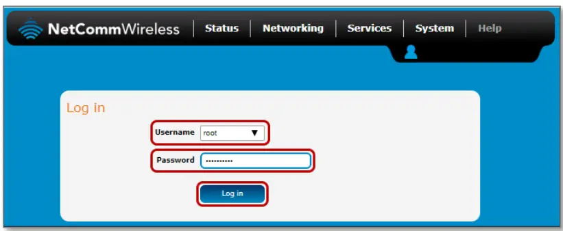NetComm NTC-221 Industrial IoT M2M LTE Router with GPS - displayed