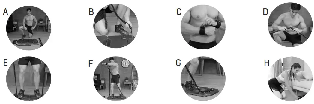 SHARPER IMAGE Portable Gym - SET-UP