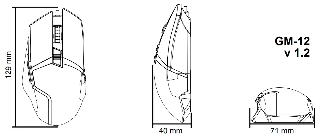 CANYON CND-SGM4E Tantive Gaming Mouse - fig5