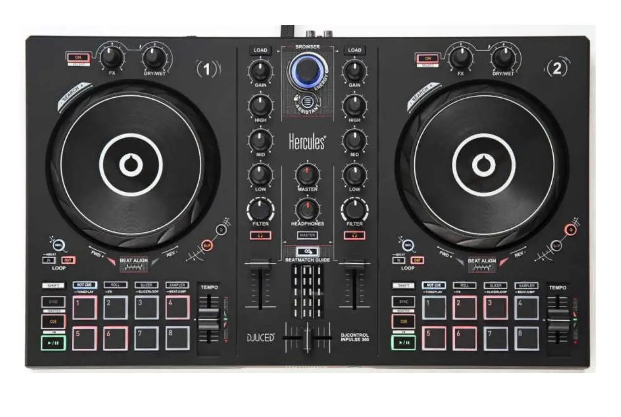 Hercules Djcontrol Inpulse 300 Instruction Manual Hercules Djcontrol Inpulse 300 Instruction Manual