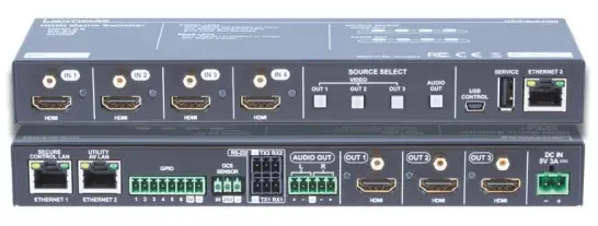 LIGHTWARE UCX-4x1-H20 Universal 4K HDMI Switch -