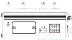 Milesight UR35 Dual SIM Industrial Router-Left Side Panel