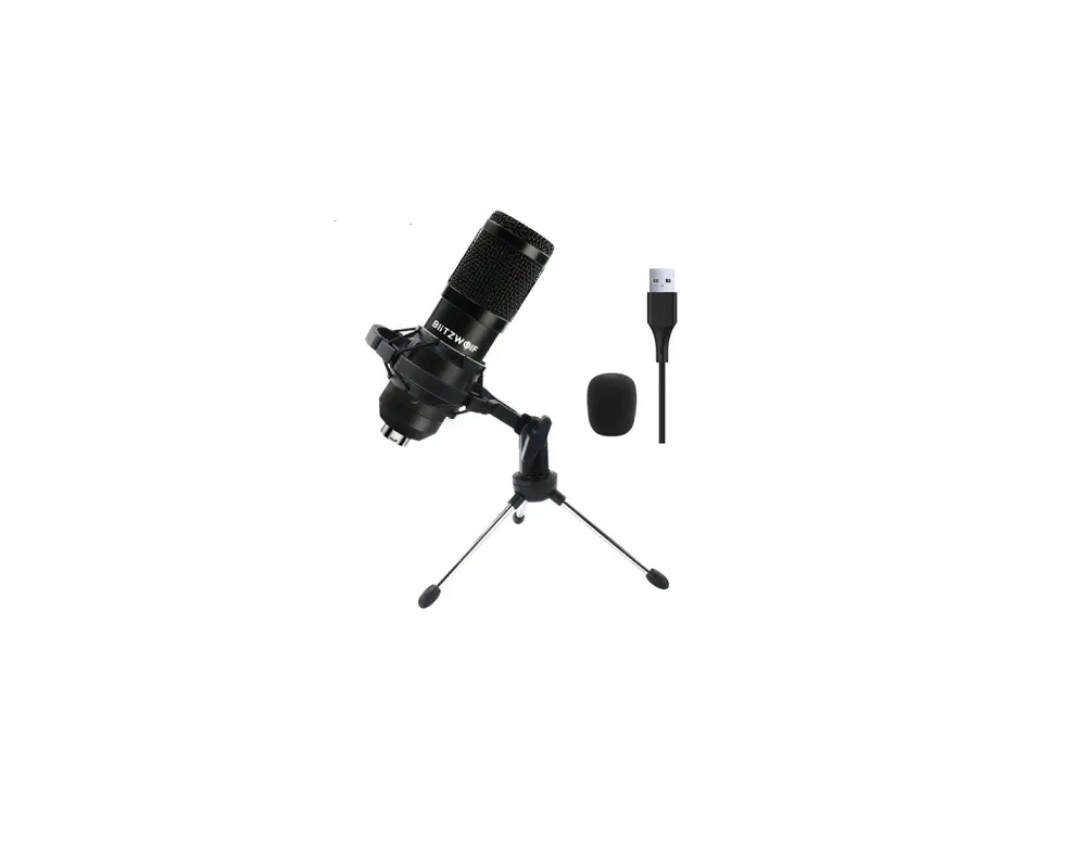Blitzwolf Bw-cm Usb Condenser Microphone User Manual