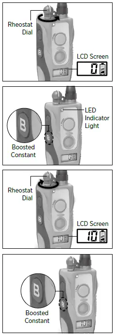 Setting up Boost feature