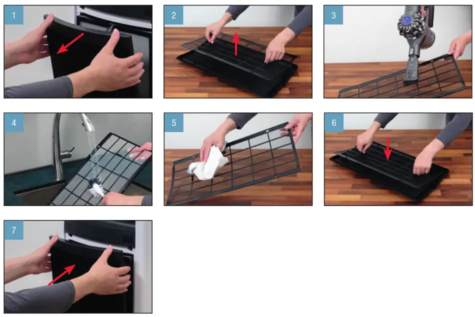 BONECO P710 Air Purifier- CLEANING