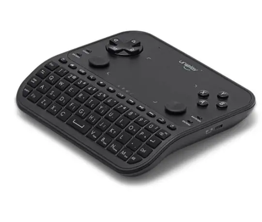 Uniplay U6 2.4ghz Mini Wireless Keyboard With Touchpad Mouse User Guide