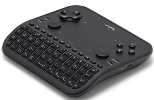 uniplay U6 2.4Ghz Mini Wireless Keyboard with Touchpad Mouse