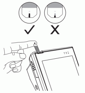 FORA D40g Blood Pressure and Glucose Monitoring System - Apply the blood sample