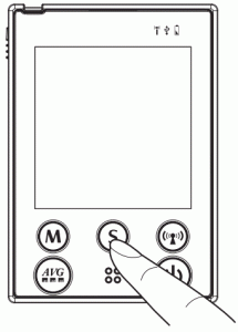 FORA D40g Blood Pressure and Glucose Monitoring System - meter turns on