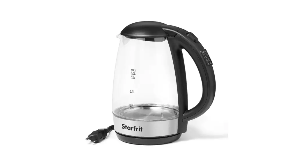 Starfrit 024011 Electric Variable Temperature Control Glass Kettle Instruction Manual