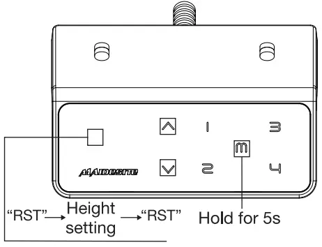 MAIDeSITe DeSK B08CX73F94 Electric Height Adjustable Desk - fig16