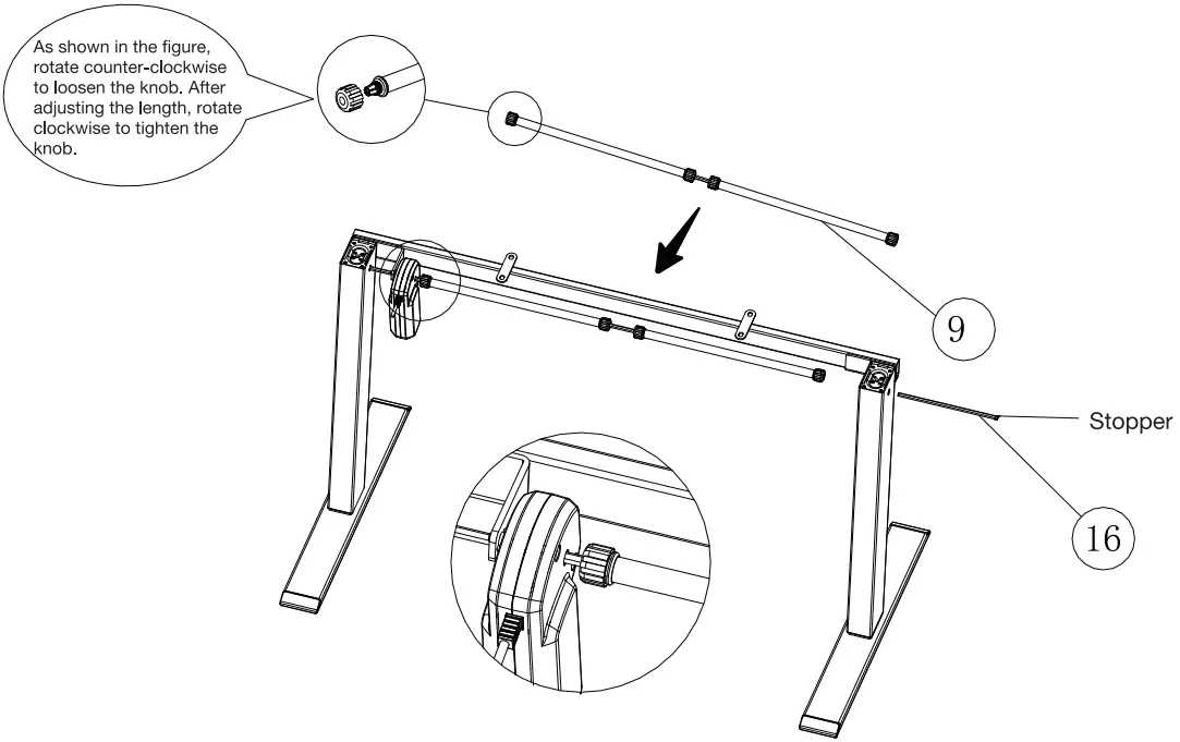 MAIDeSITe DeSK B08CX73F94 Electric Height Adjustable Desk - fig4