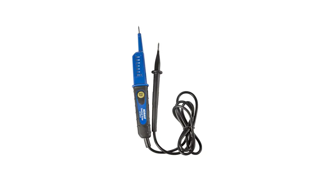 Kobalt Dt-9011 6v To 240v Electric Tester User Manual