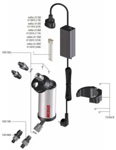 EHEIM 350 UV C Clarifier ReeflexUV - 10