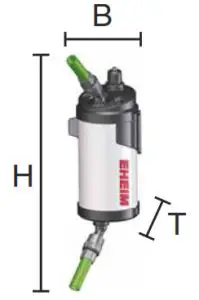 EHEIM 350 UV C Clarifier ReeflexUV - 8